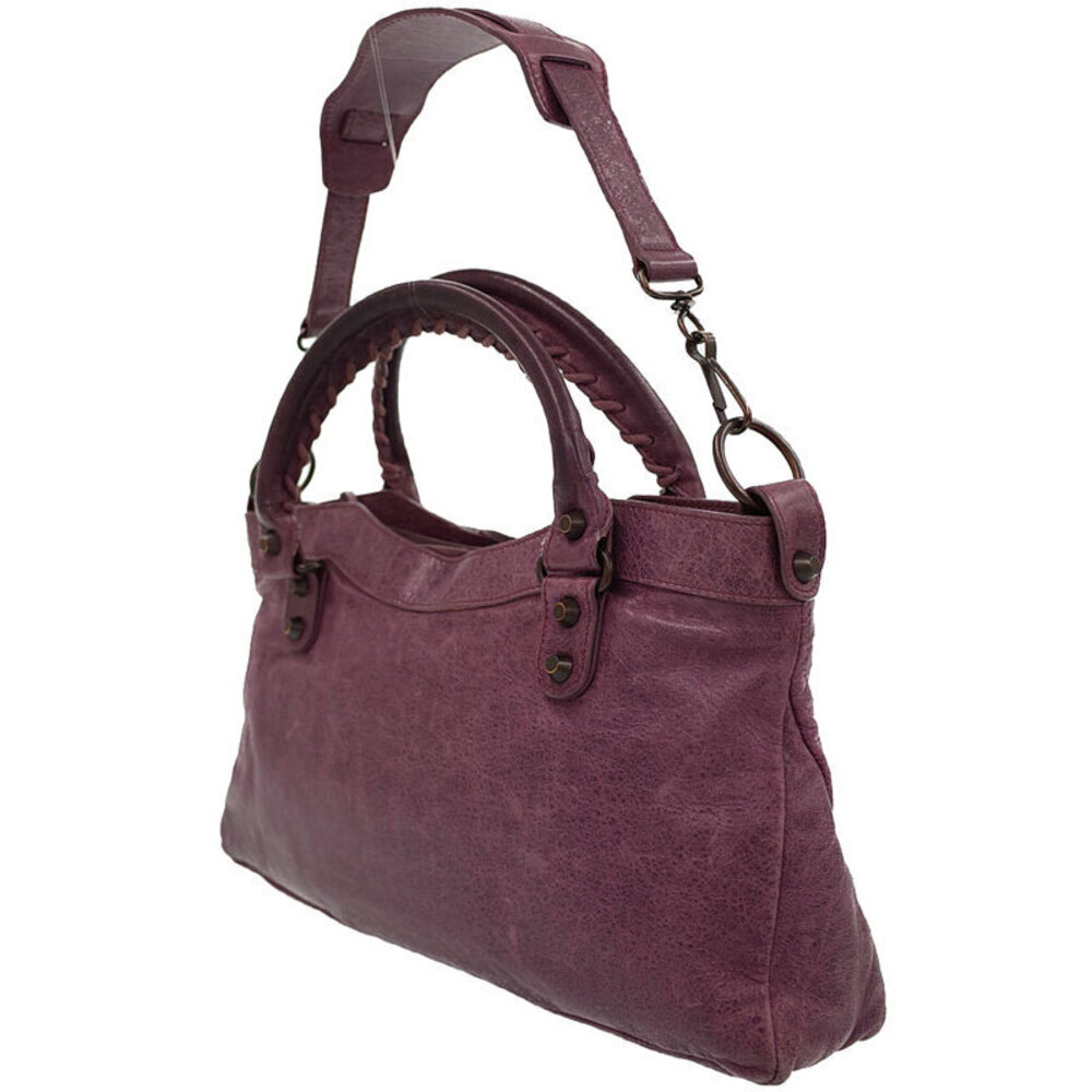 Balenciaga Leather First Bag Shoulder The